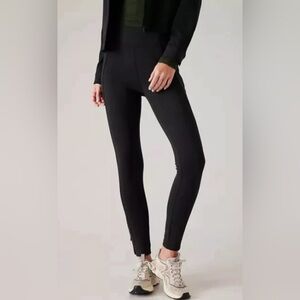 ATHLETA Delancey Skyline Black Tights Leggings M L